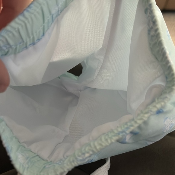The Oaks Baby Boy Swim Trunks Size 6 Months Beach Pool Pull On Elastic Strings - Picture 7 of 8